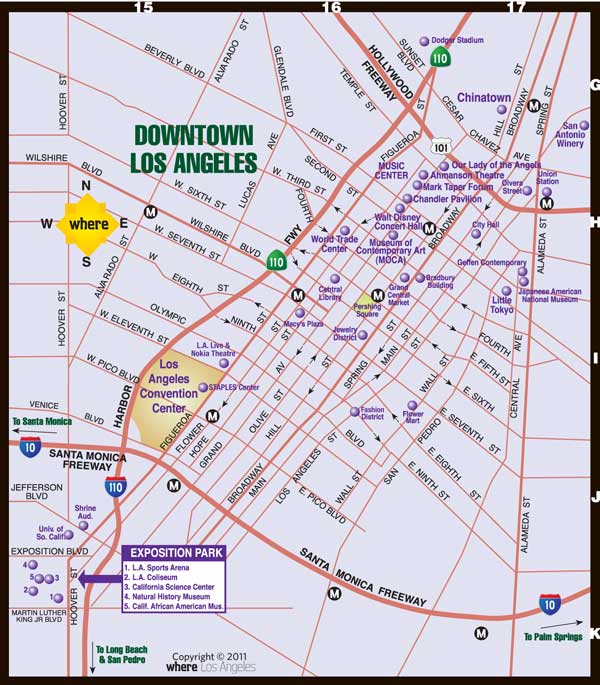 map downtown la        <h3 class=